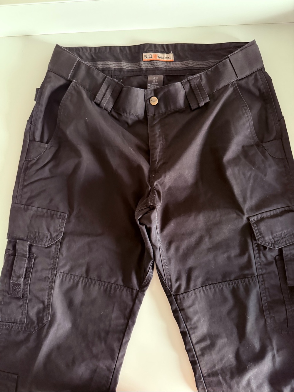5.11 Tactical Men’s Black Cargo Pants with Multiple Pockets